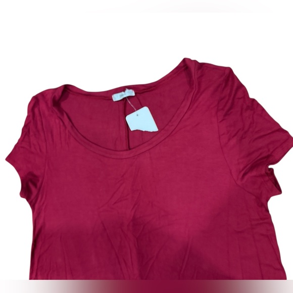 Jodifl Burgundy Flowy Dress NWT - Picture 3 of 9